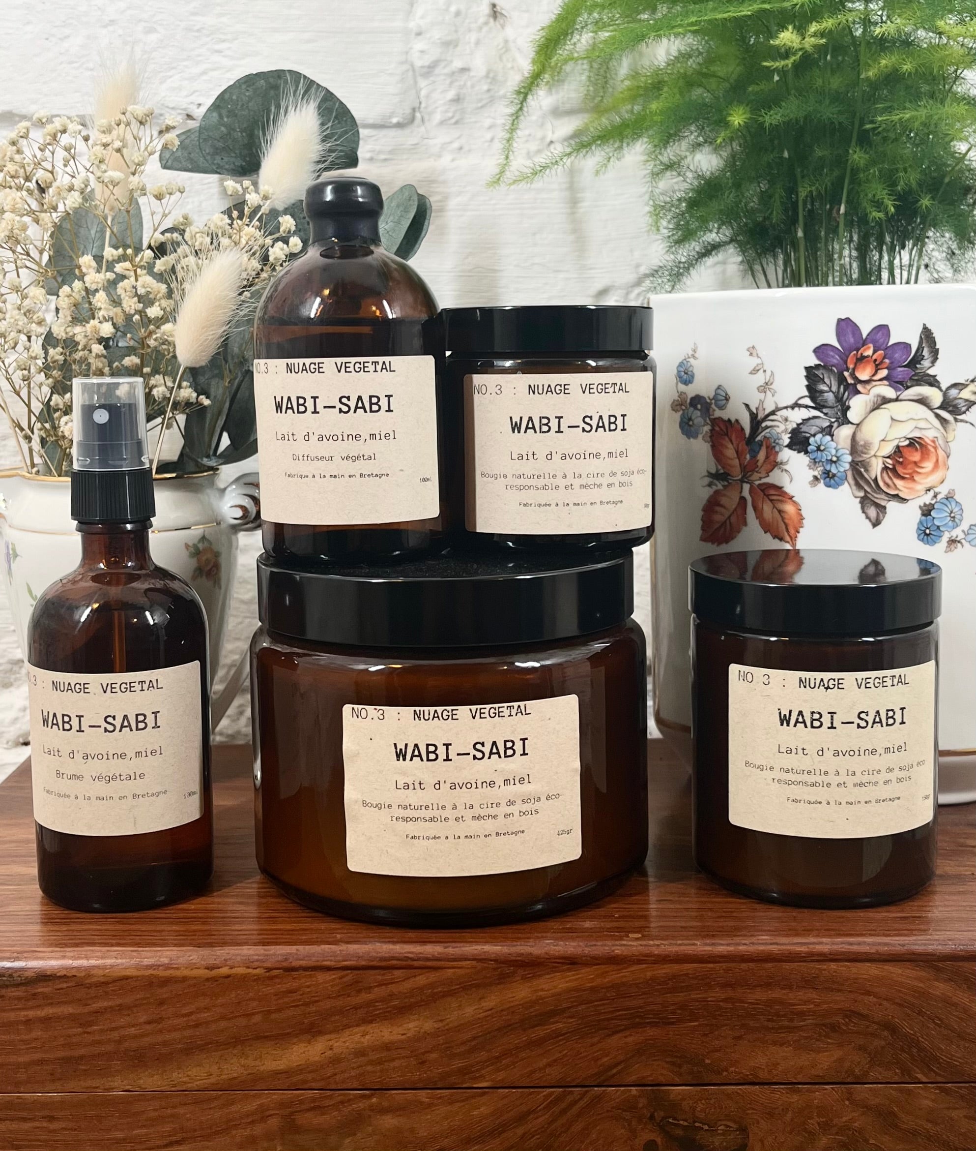 BOUGIE N°3 : Nuage Végétal 425gr
