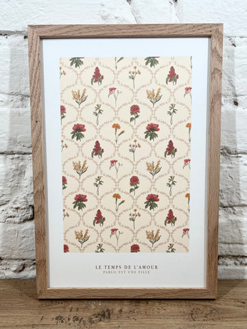 Affiche Pablo est une fille Le temps de l'amour (20x30 cm)