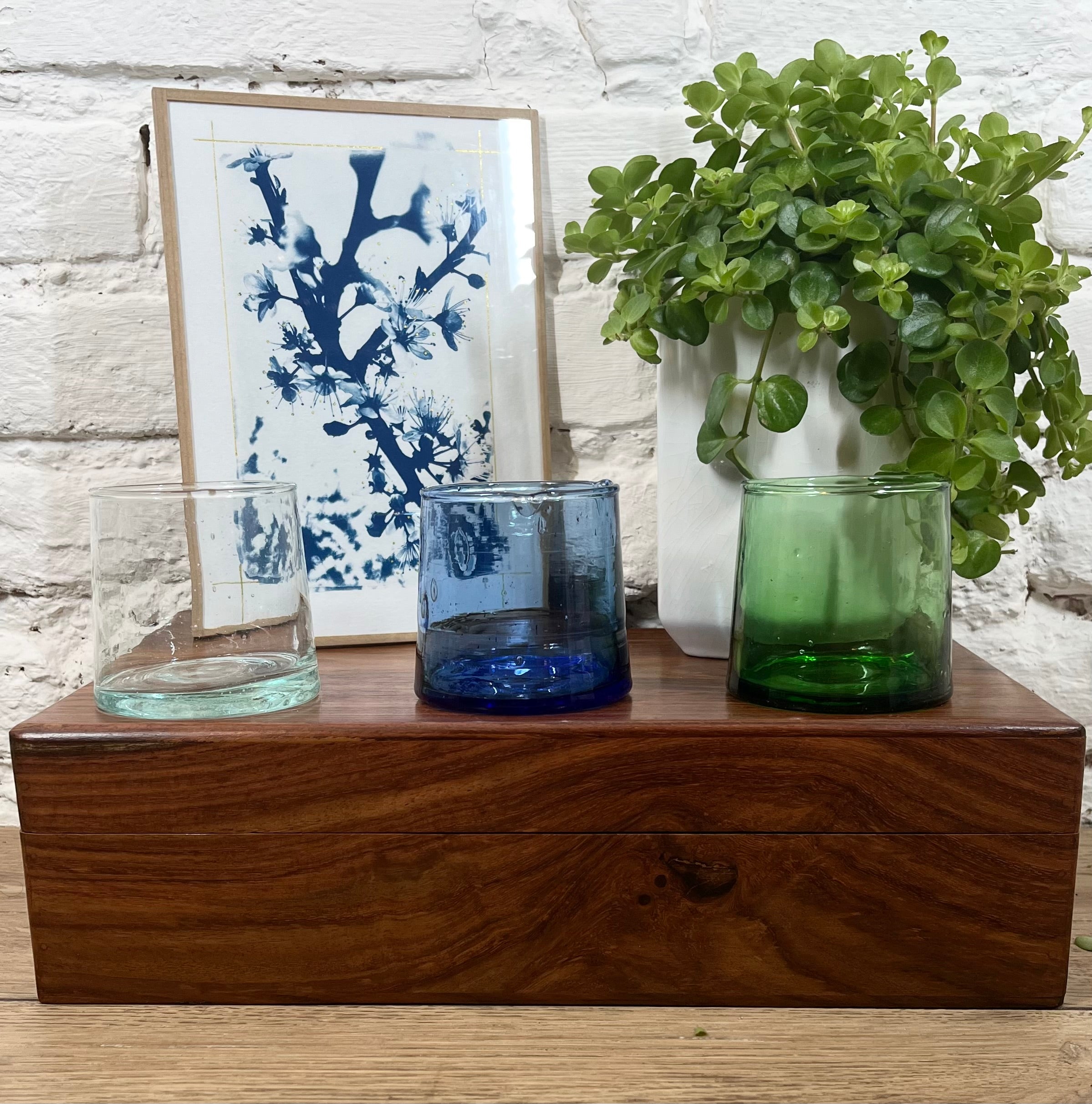 Verre marocain vert 200 ml