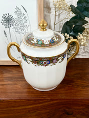 Sucrier en porcelaine de Limoges