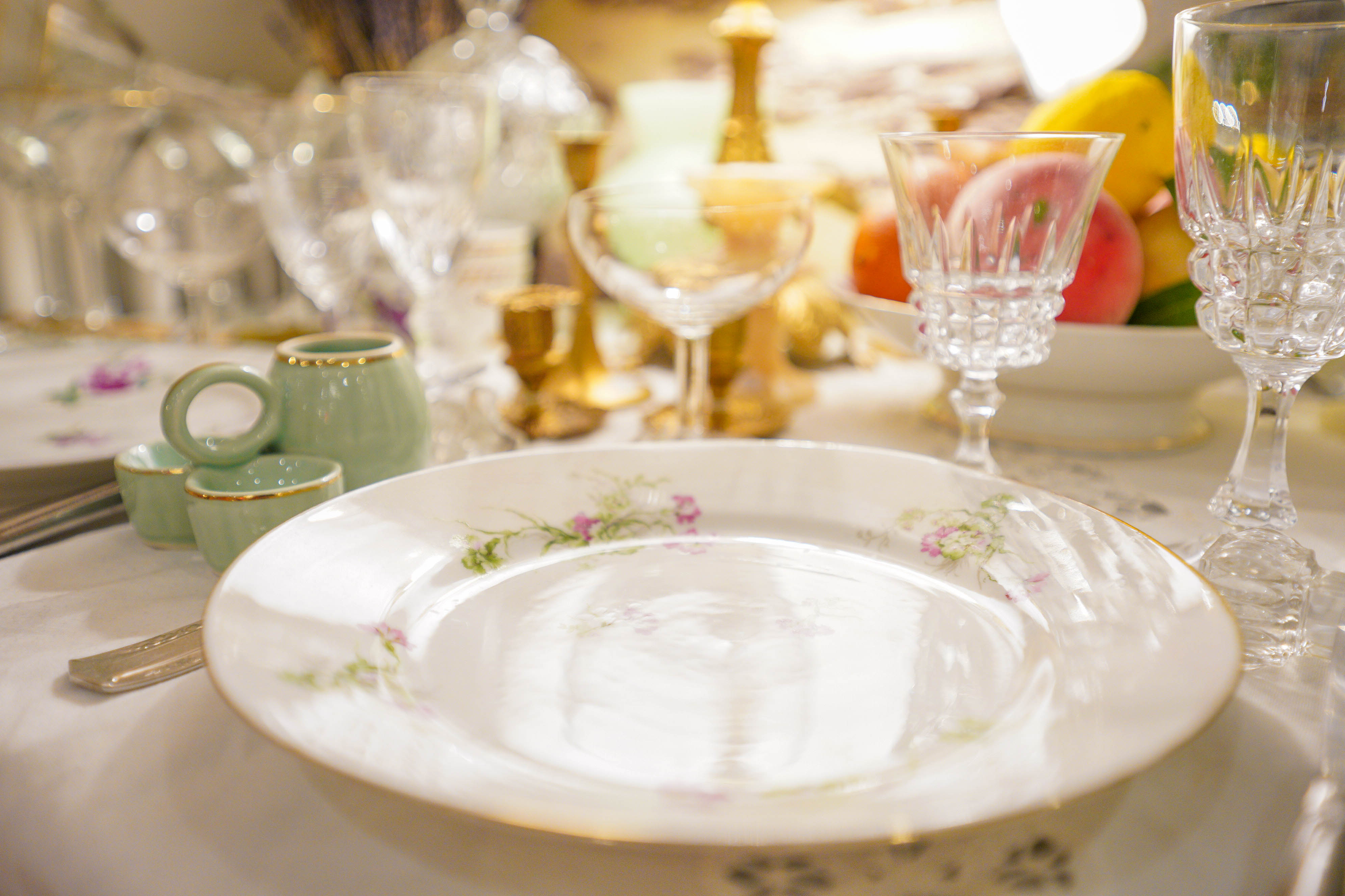 Assiettes chinées