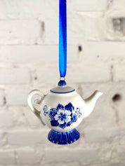 Décoration de Noël Théière