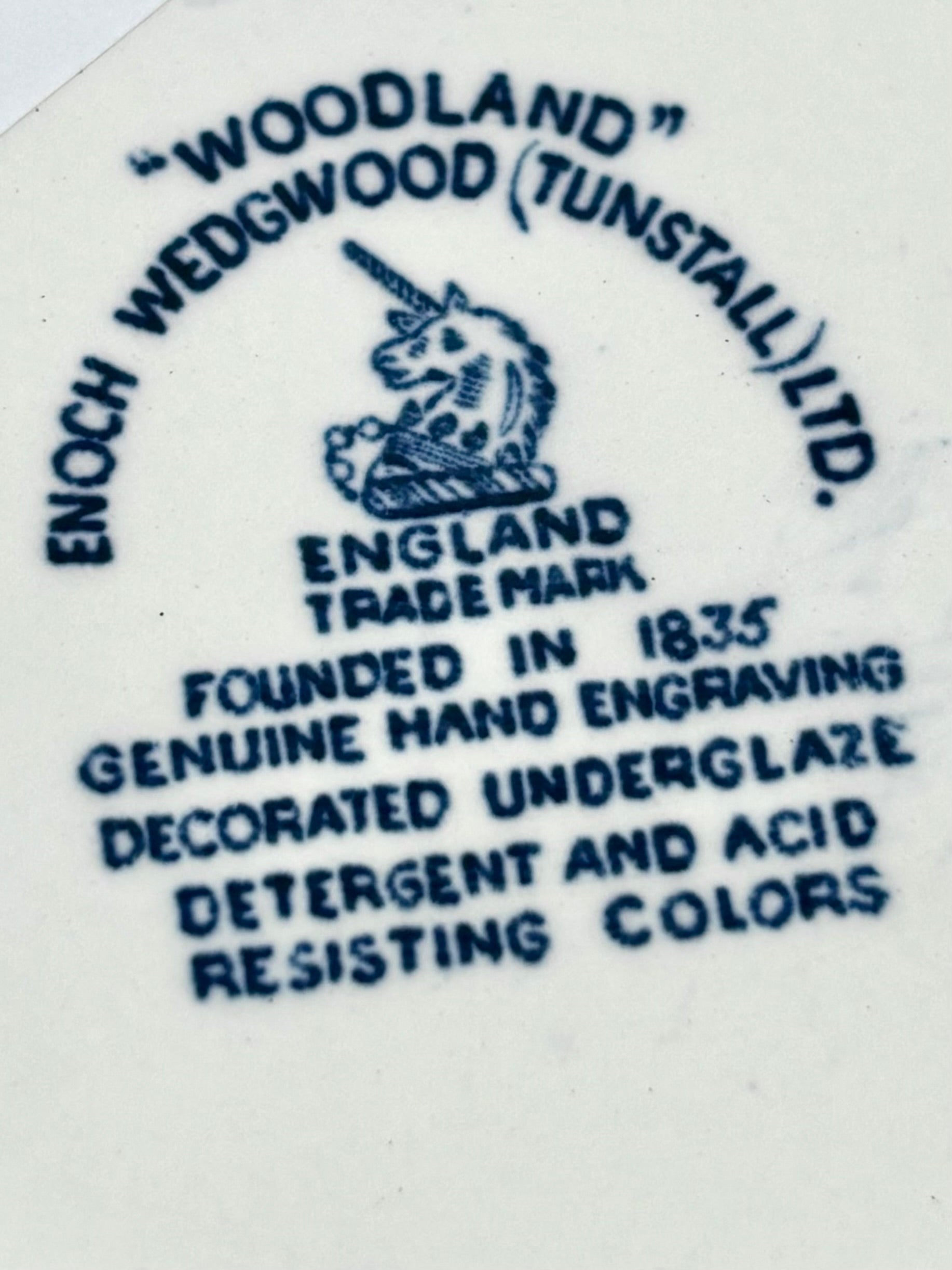 Légumier en faïence anglaise Wedgwood