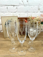 Flûte à champagne en cristal N°3