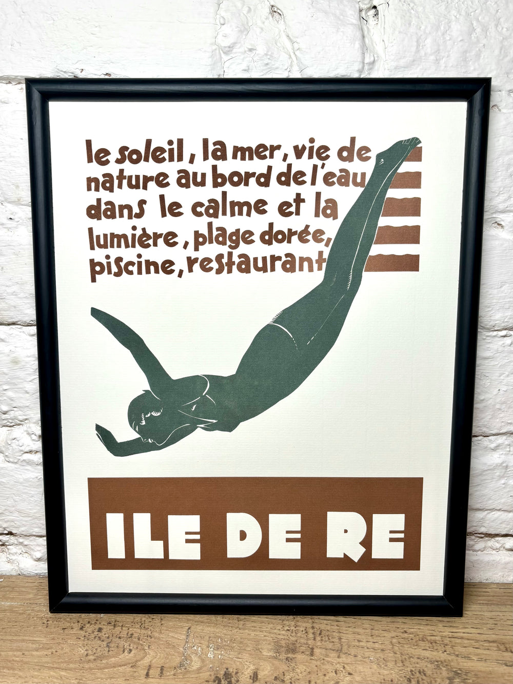 Affiche Ile de Ré (24x30 cm)