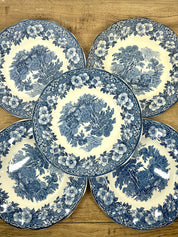 Assiette en faïence anglaise Wedgwood