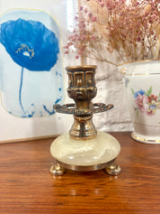 Bougeoir en onyx et bronze N°14