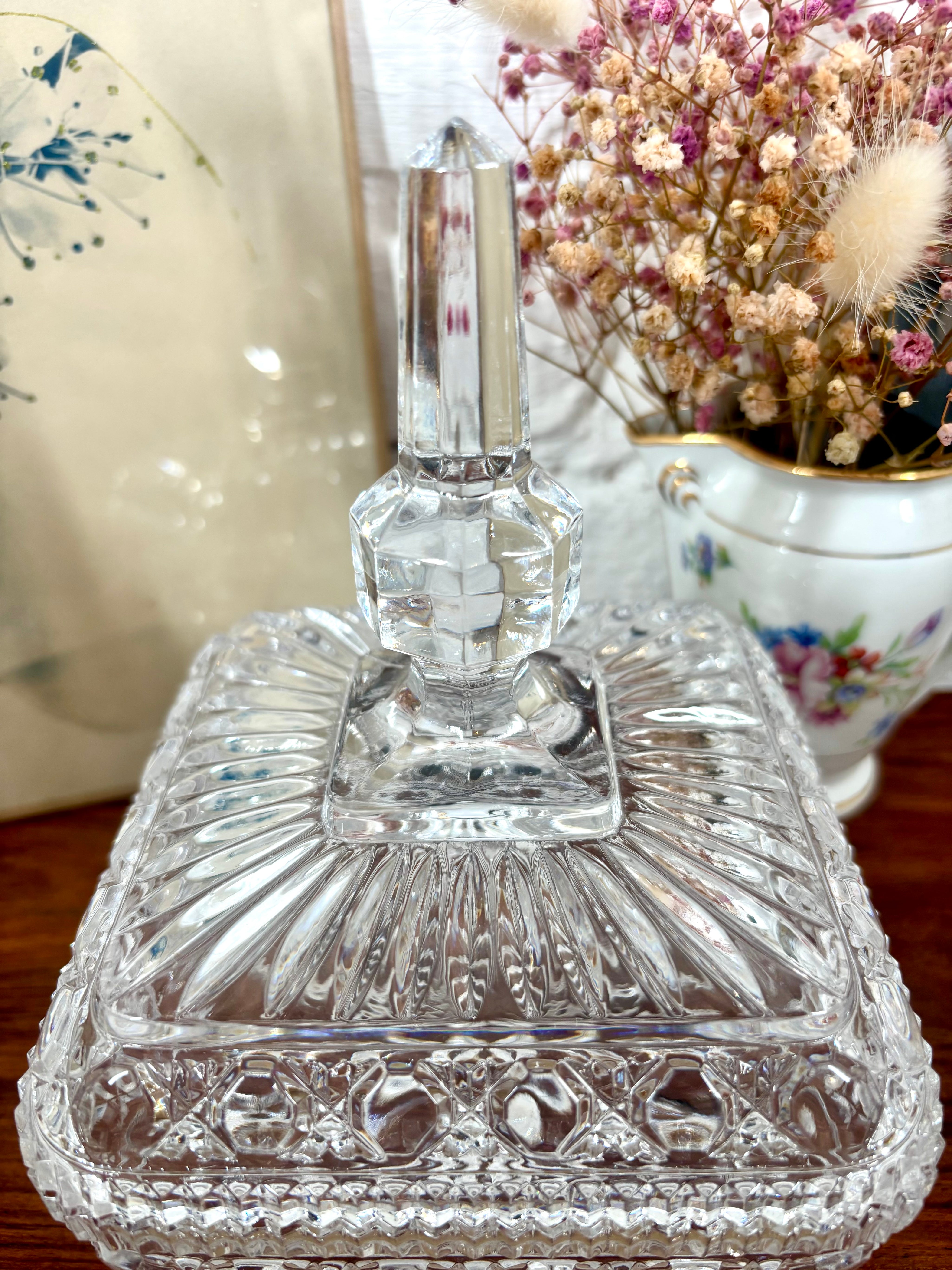 Bonbonnière en cristal N°2