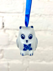 Décoration de Noël Hibou