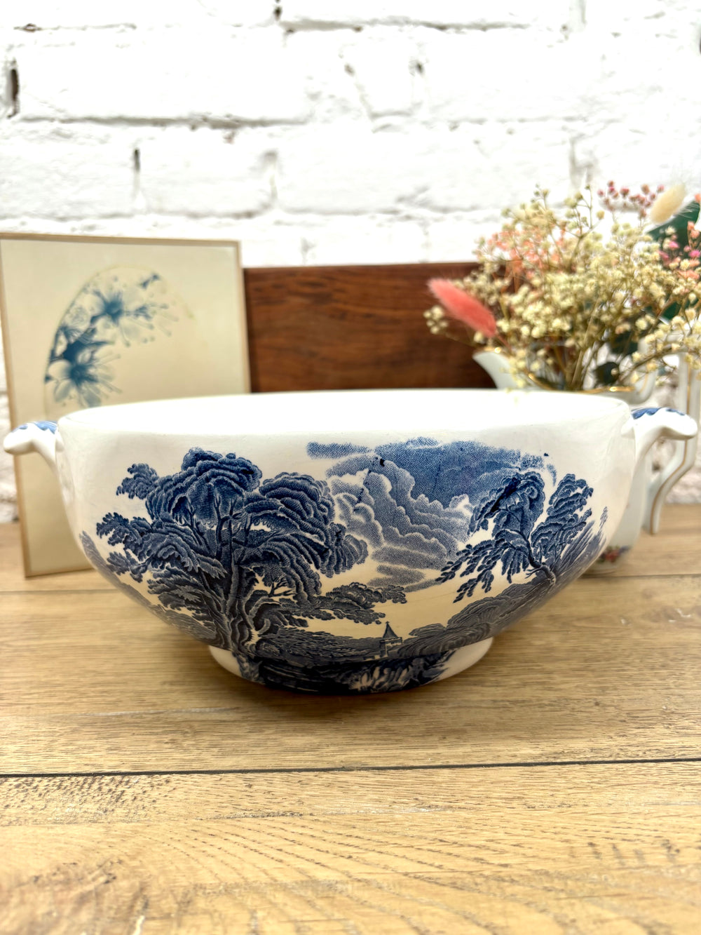 Légumier en faïence anglaise Wedgwood