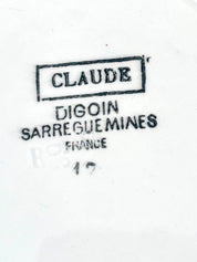 Soupière en faïence Digoin Sarreguemine N°5