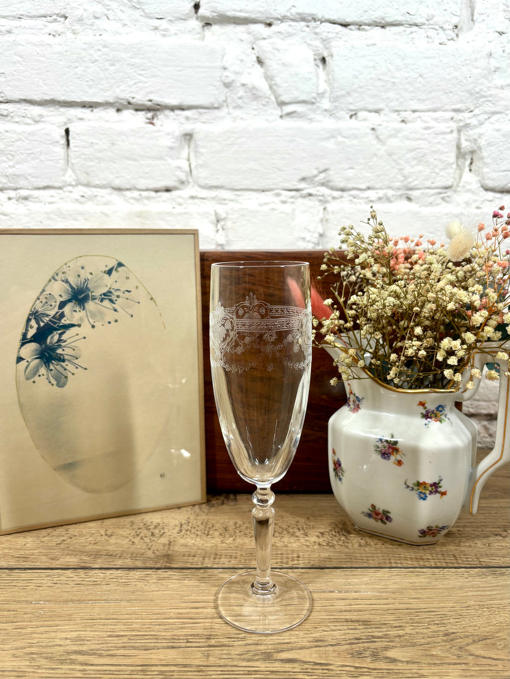 Flûte à champagne en cristal N°3