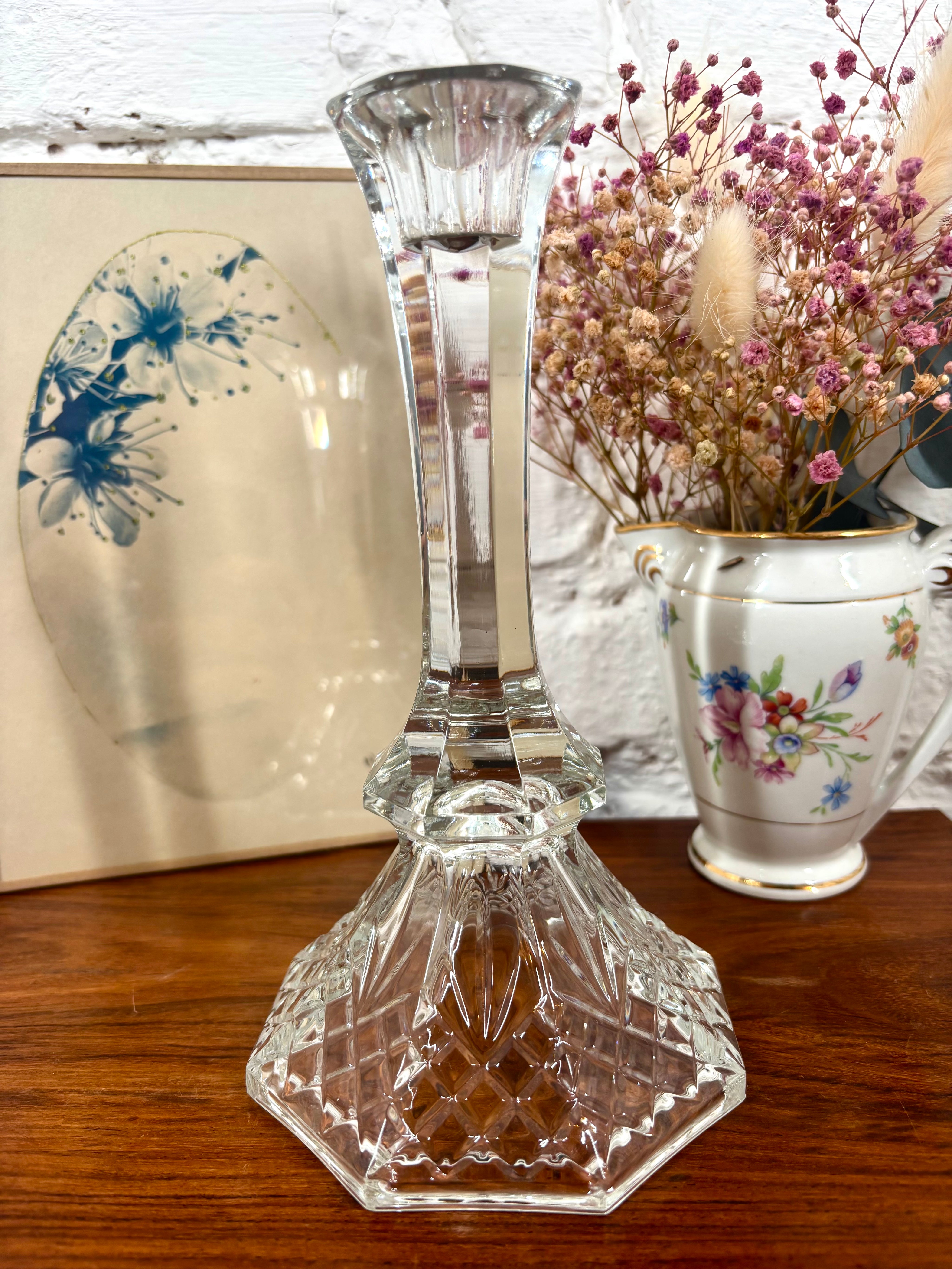 Bougeoir en cristal N°8