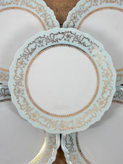 Assiette plate en porcelaine de Limoges N°21