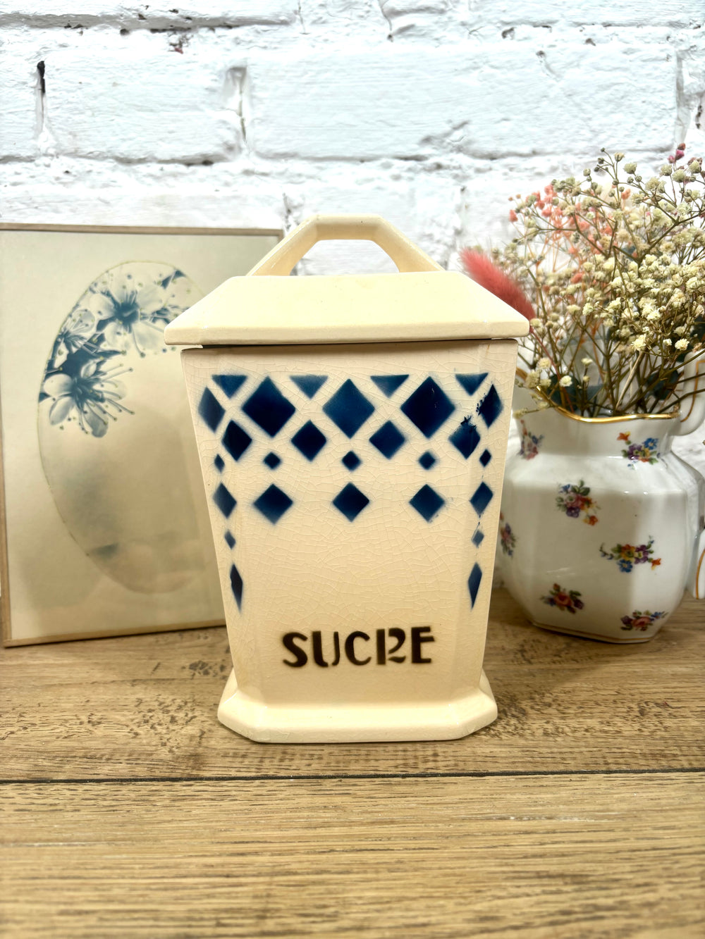 Pot à sucre en faïence N°5