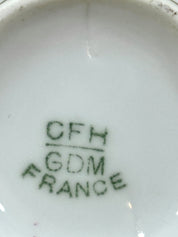 Tasse et soucoupe en porcelaine de Limoges N°5