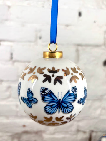 Boule de Noël Papillons