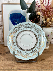 Tasse et soucoupe en porcelaine de Limoges