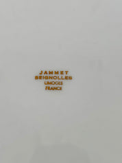 Assiette plate en porcelaine de Limoges N°21