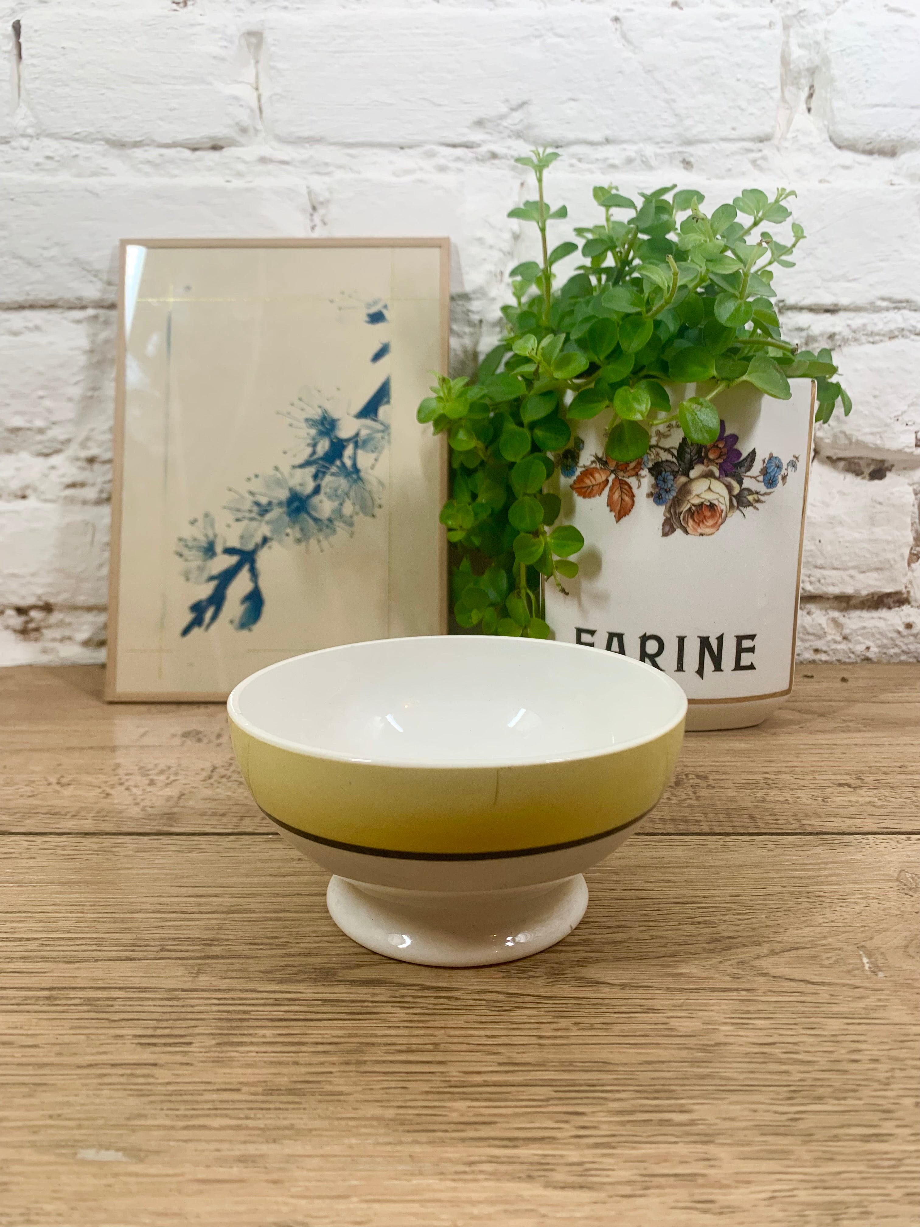 Bol en faïence Badonviller acheter vaisselle vintage en ligne