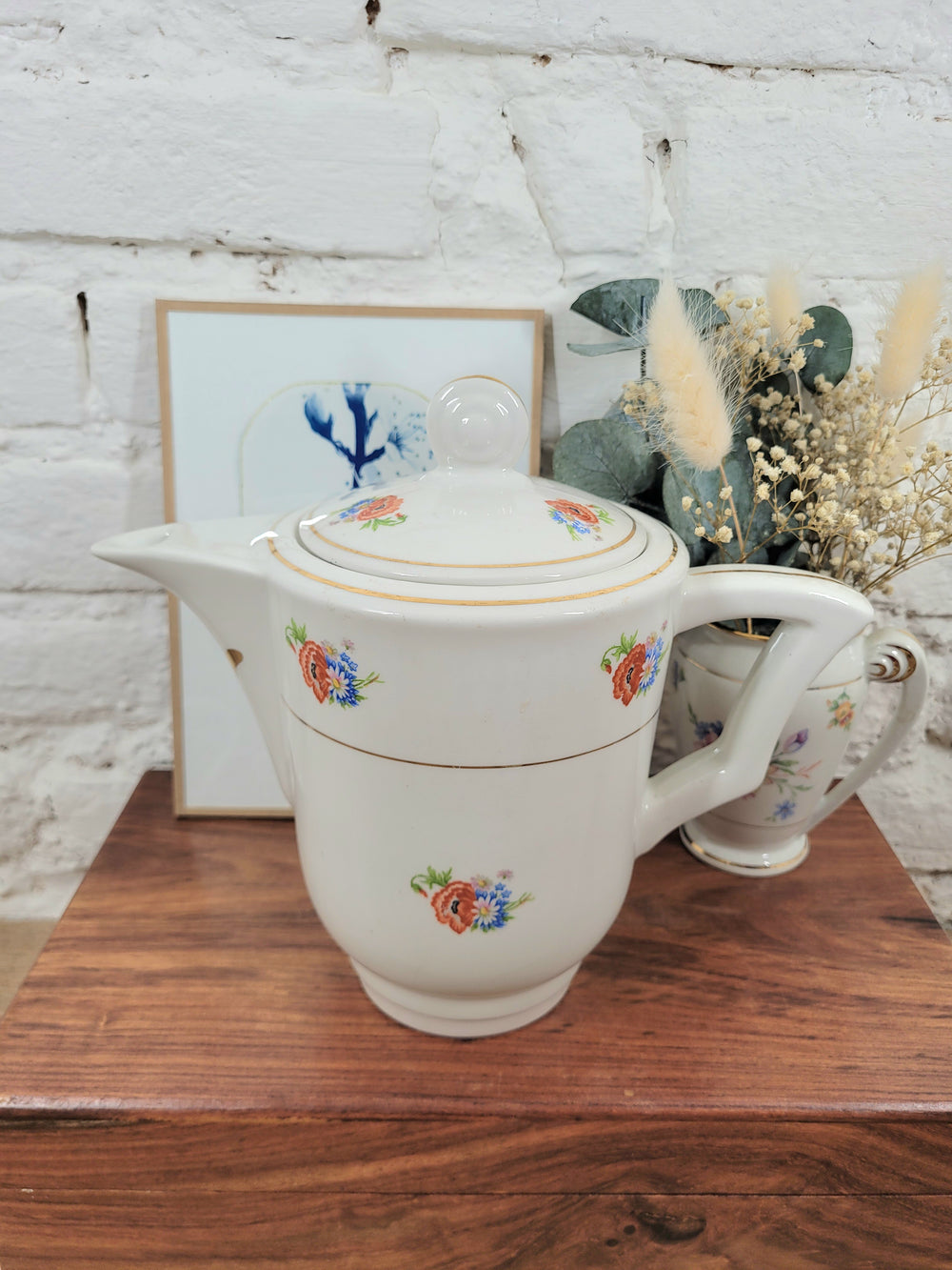 Cafetière en faïence