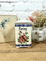 Ensemble de 4 pots en faïence