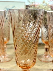 Flûte à champagne Rosaline