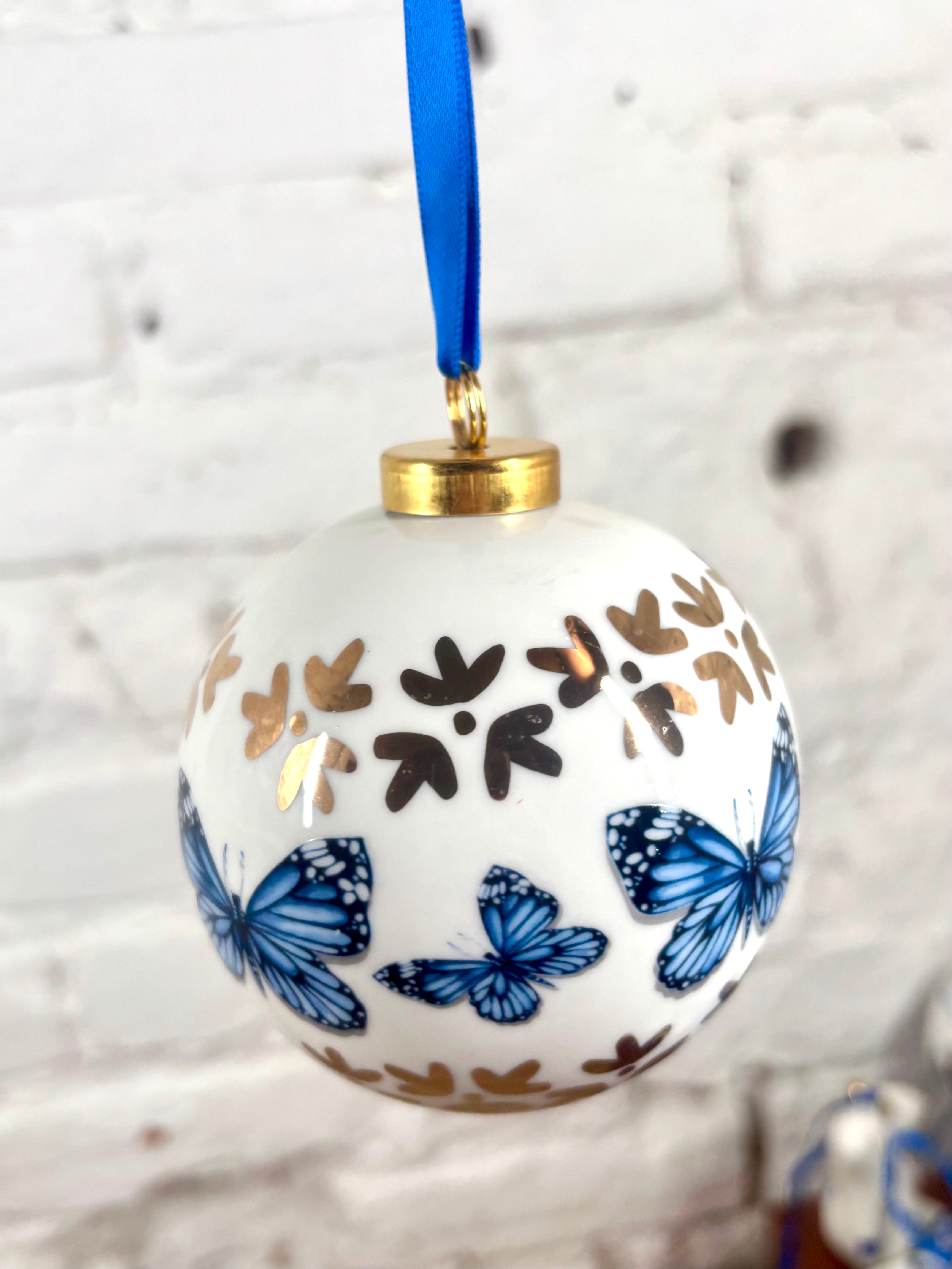 Boule de Noël Papillons