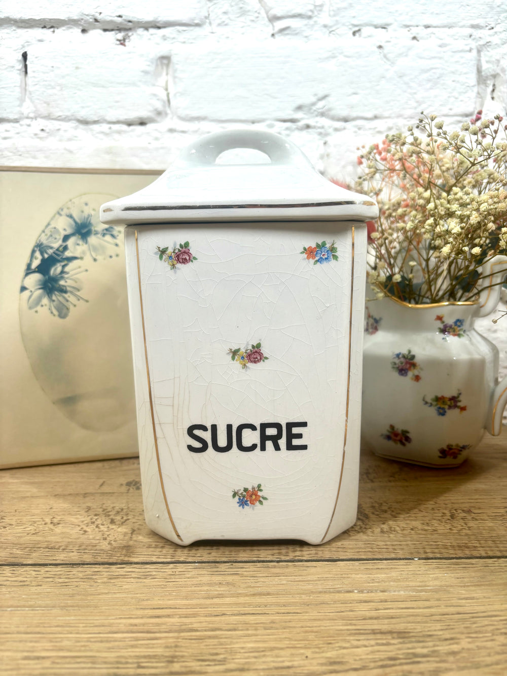 Pot à sucre en faïence Badonviller N°4