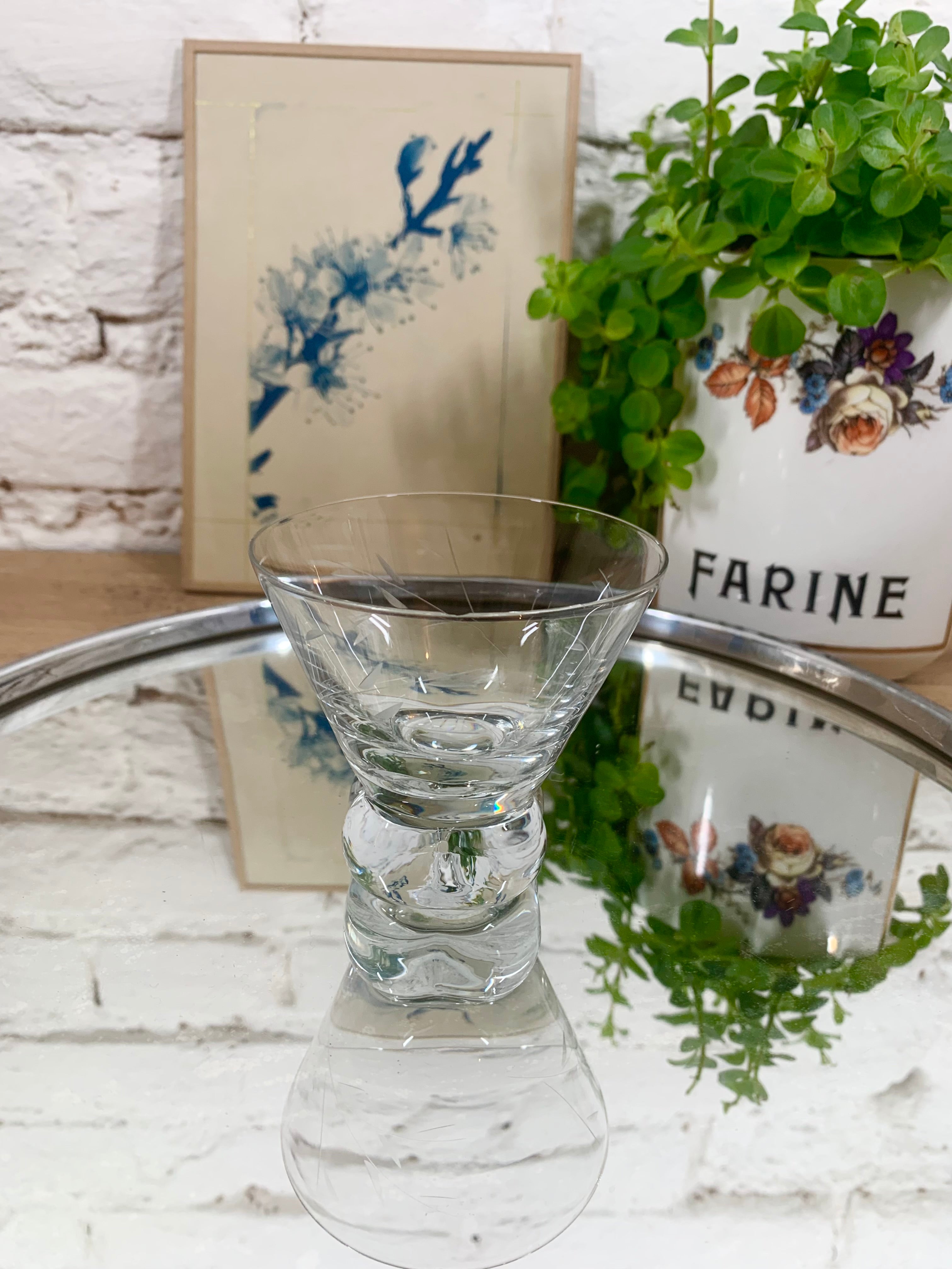 Verre à apéritif en cristal N°3 (petit format)