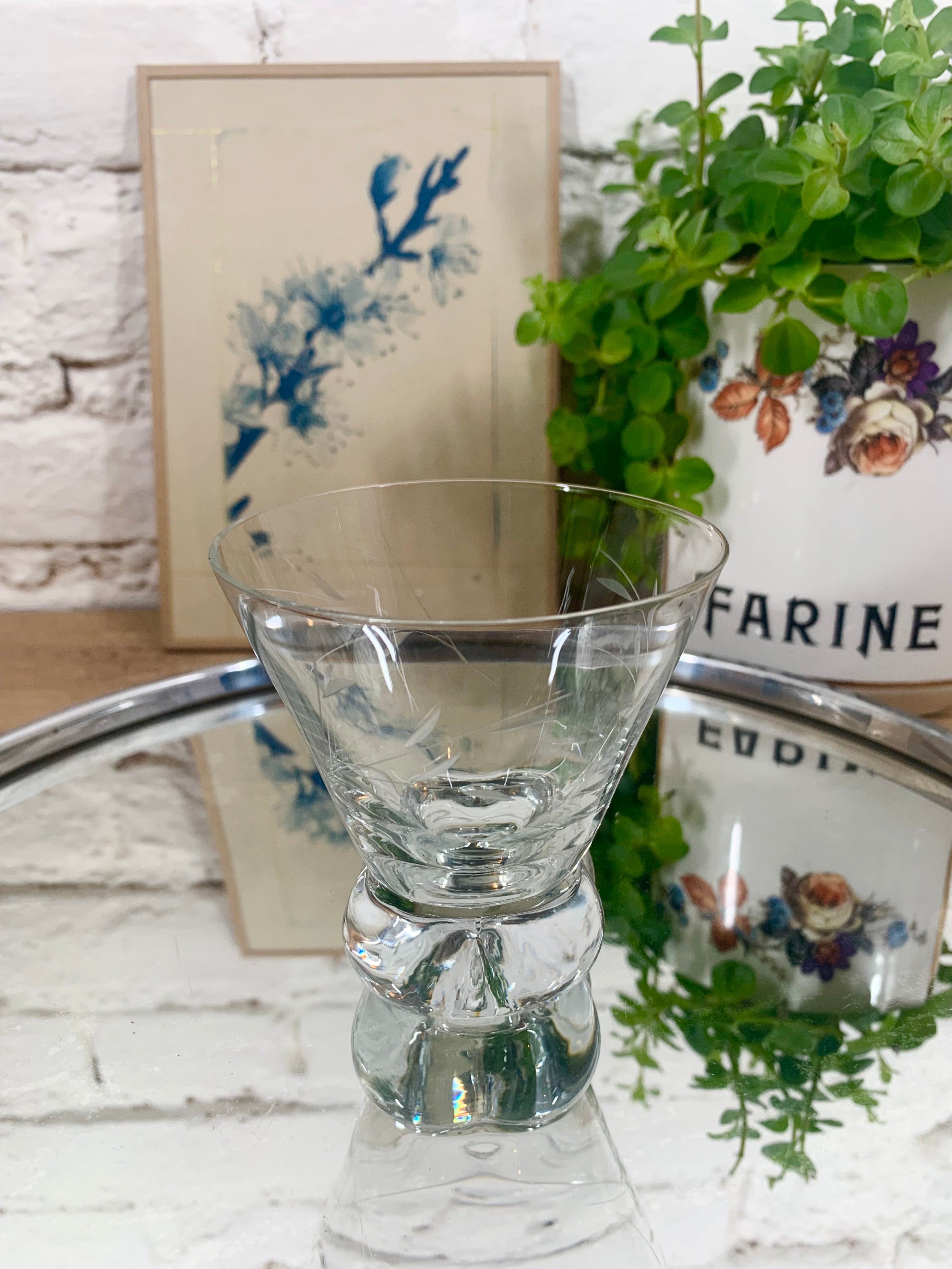 Verre à apéritif en cristal N°4 (format moyen)