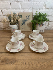 Tasse et soucoupe en porcelaine de Limoges N°4