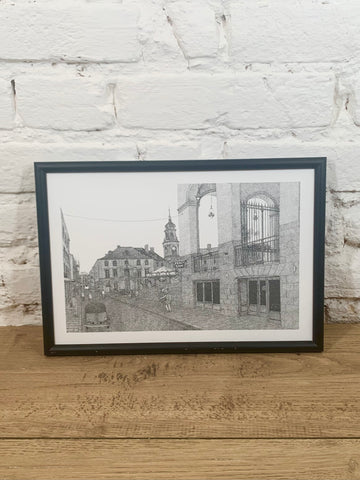 Affiche Pablo est une fille Place de la mairie (20x30 cm)