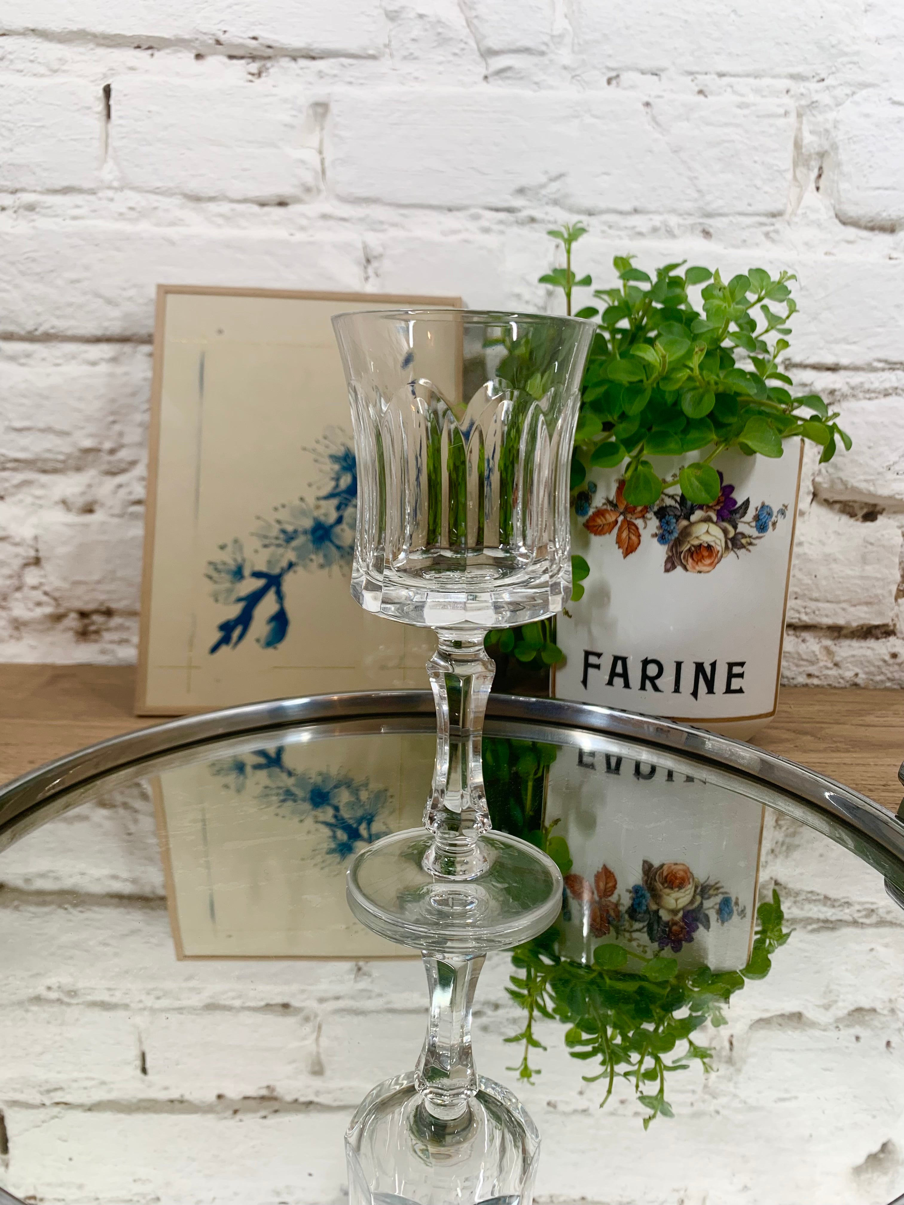 Verre à vin en cristal N°2