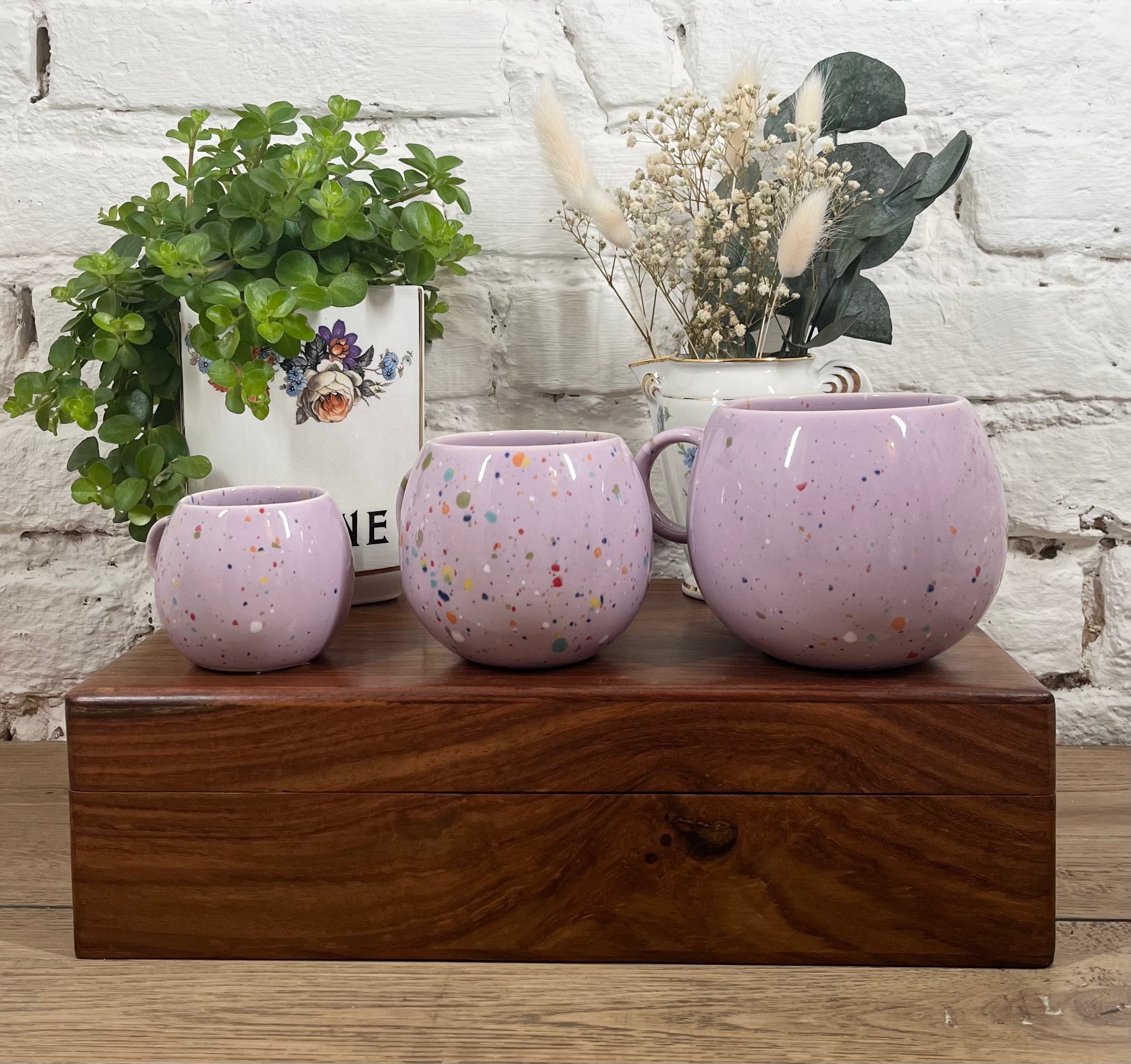 Tasse boule lilas 250 ml