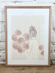 Affiche Pablo est une fille Cueillir (30x40 cm)