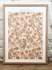 Affiche Pablo est une fille Marché aux fleurs (30x40 cm)