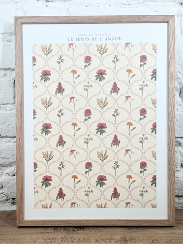 Affiche Pablo est une fille Le temps de l'amour (30x40 cm)