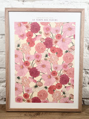 Affiche Pablo est une fille Le temps des fleurs (30x40 cm)