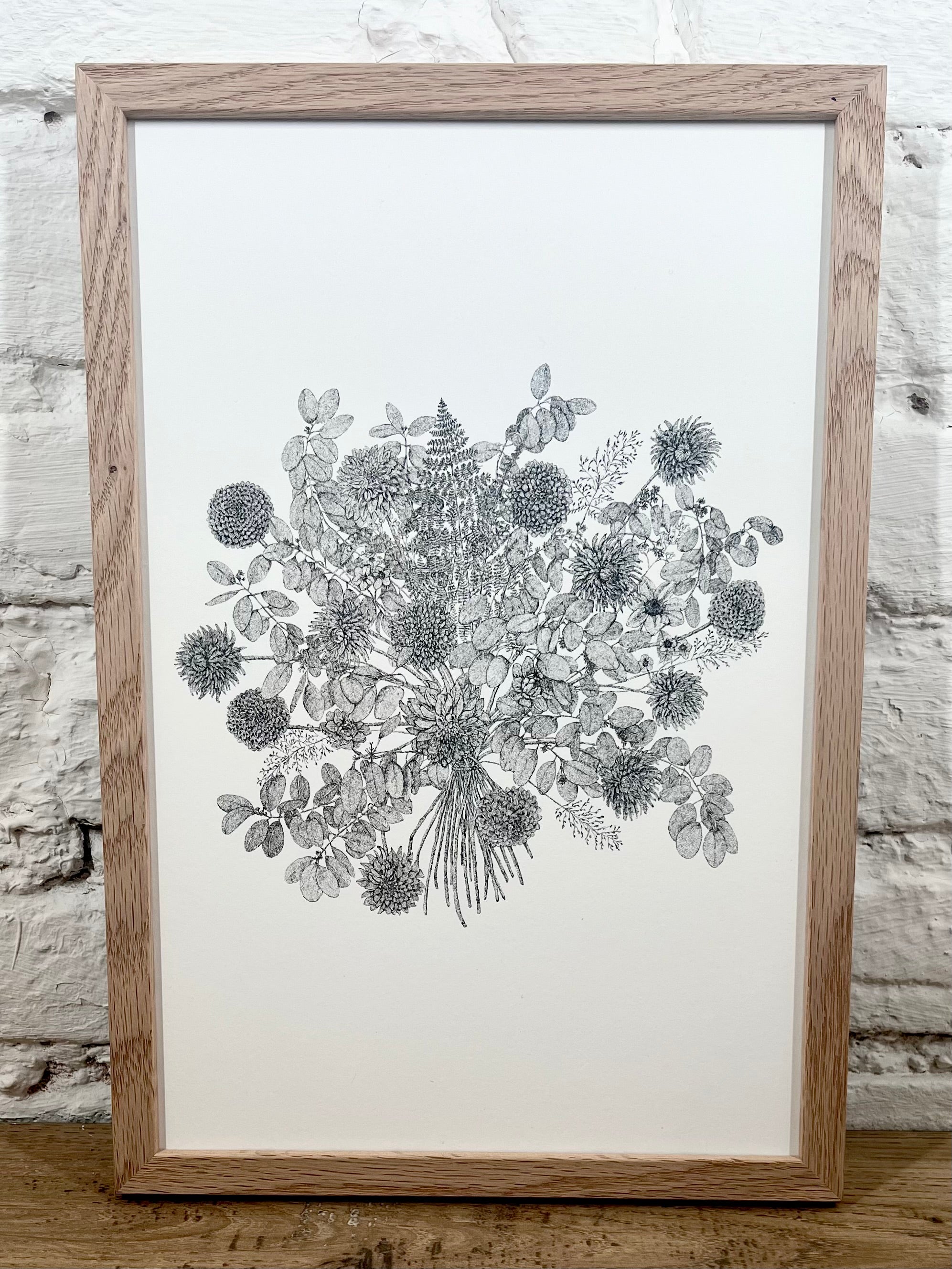 Affiche Pablo est une fille Bouquet (20x30 cm)