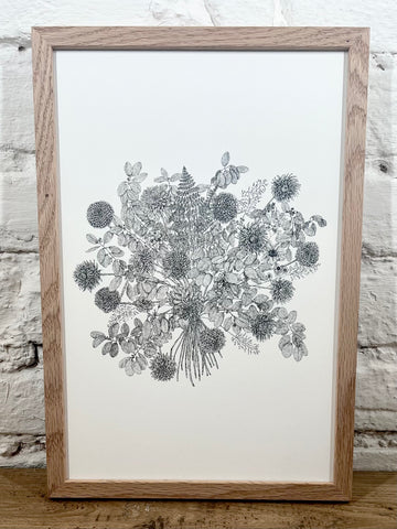Affiche Pablo est une fille Bouquet (20x30 cm)