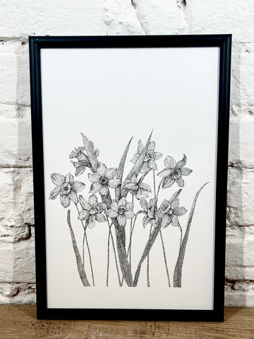 Affiche Pablo est une fille Narcisses (20x30 cm)