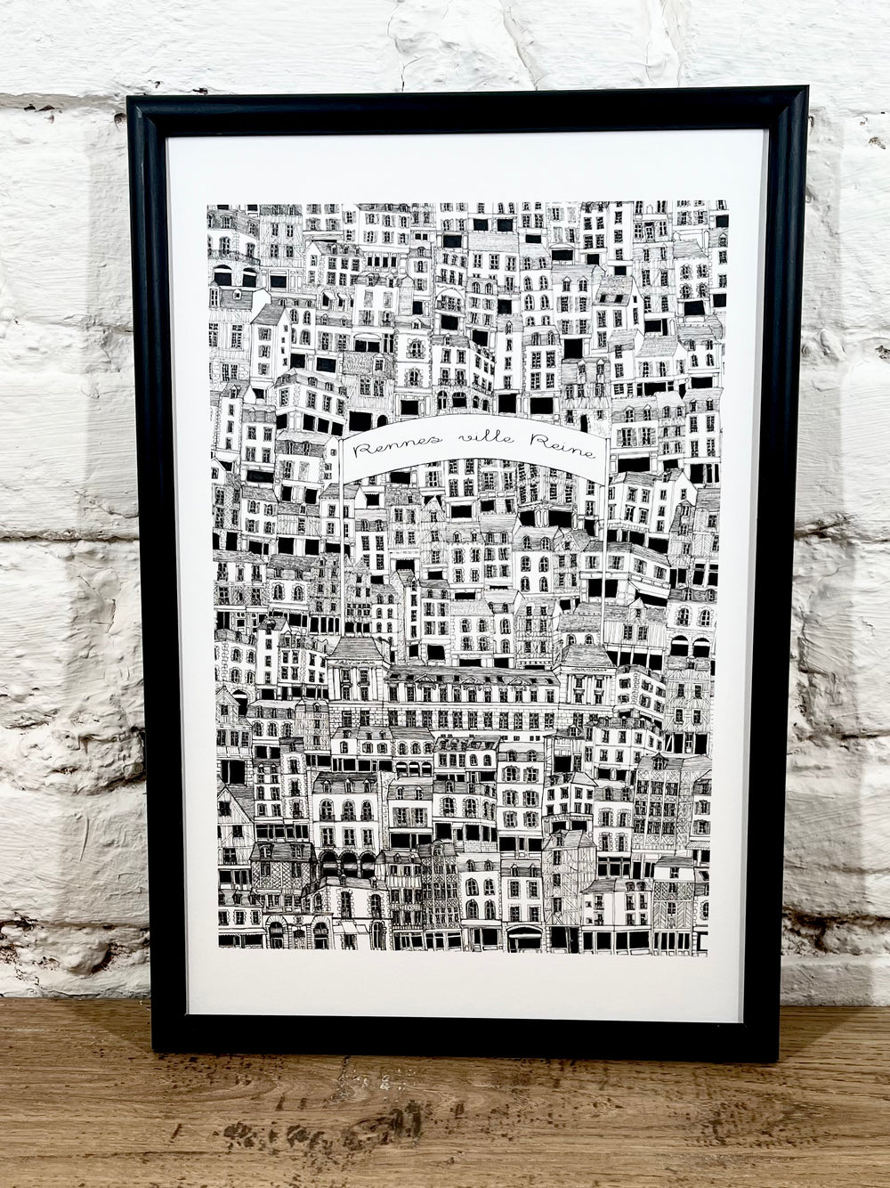 Affiche Pablo est une fille Rennes ville Reine (20x30 cm)