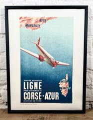 Affiche Air France Corse Azur A1169
