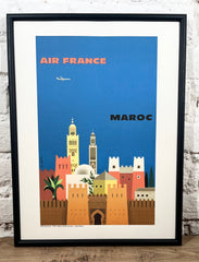 Affiche Air France Maroc A092