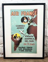 Affiche Air France Amérique du Sud A298