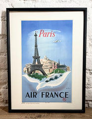 Affiche Air France Paris A058