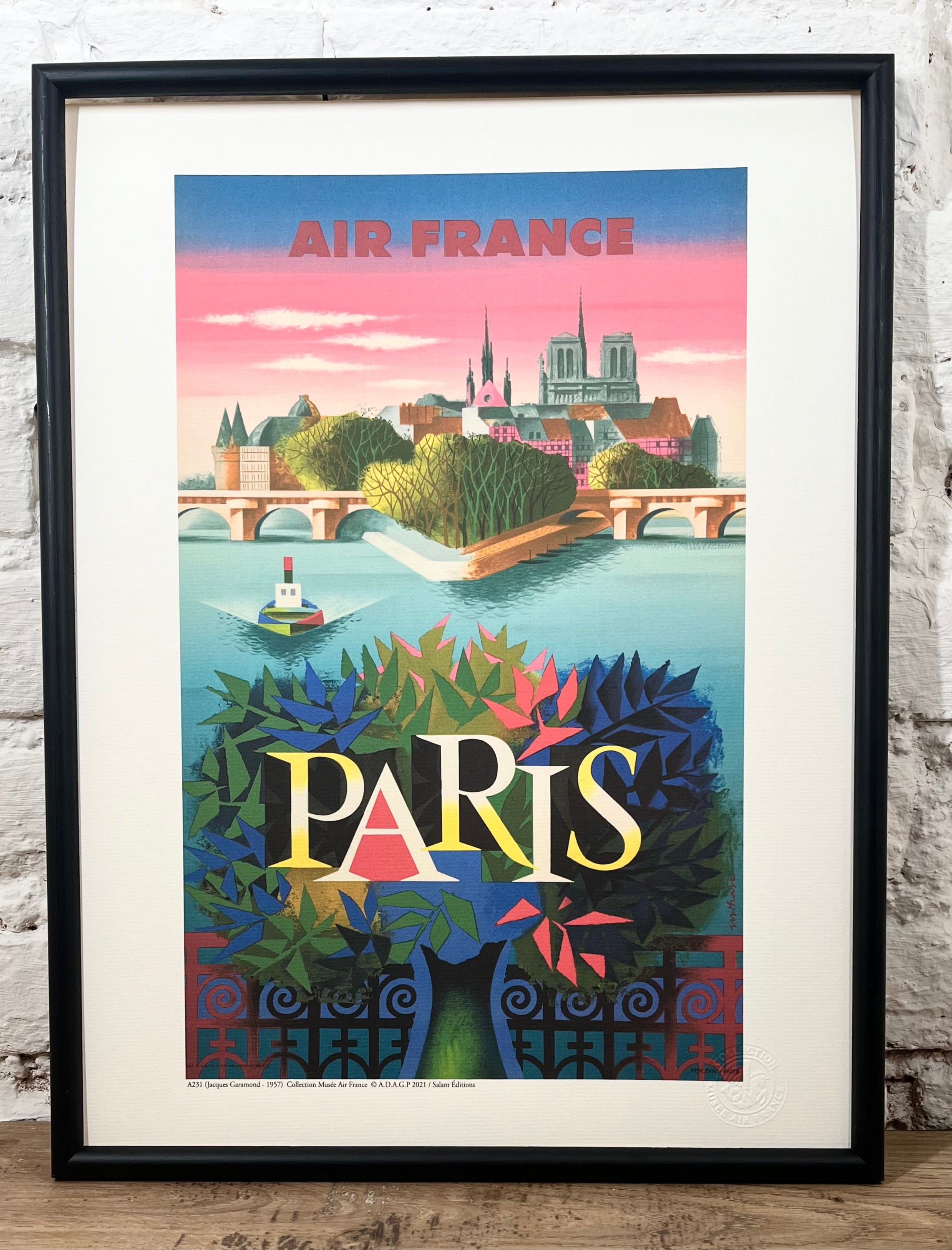 Affiche Air France Paris A231
