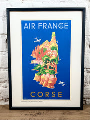 Affiche Air France Corse A035