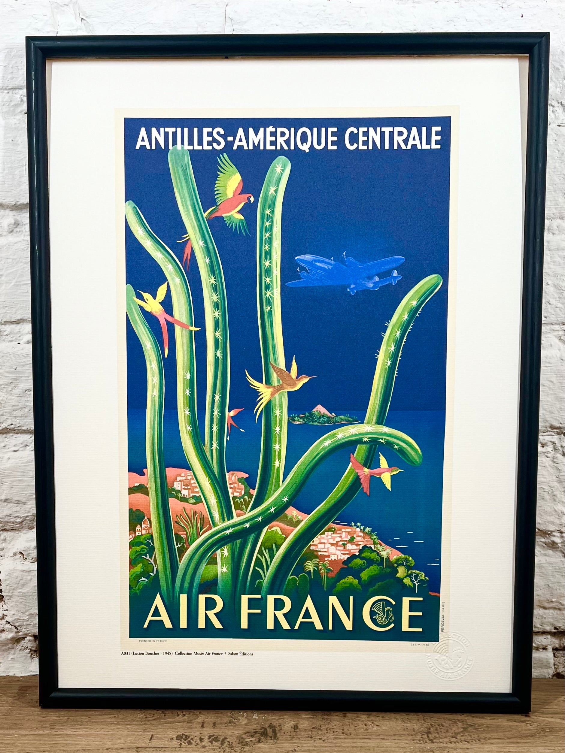 Affiche Air France Antilles A031